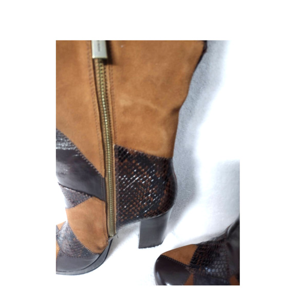 Michael Kors Hanya Patchwork boot Brown - Picture 7 of 10